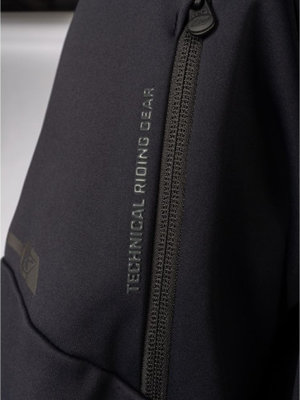 Geaca Mid Layer Snowmobil Non-Insulated Inversion Black/Metallic Black