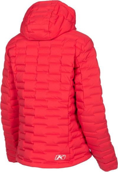 Geaca Mid Layer Snowmobil Insulated Dama Luna Chili Pepper/Metallic Silver