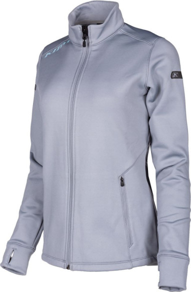 Geaca Mid Layer Snowmobil Dama Sundance Monument Gray/Crystal Blue