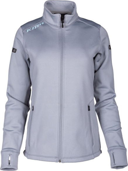 Geaca Mid Layer Snowmobil Dama Sundance Monument Gray/Crystal Blue