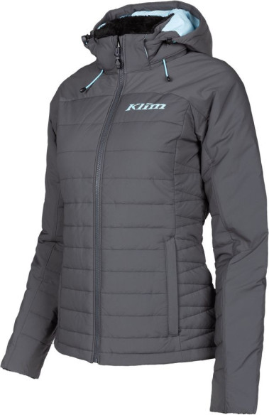 Geaca Mid Layer Snowmobil Dama Waverly Asphalt/Crystal Blue