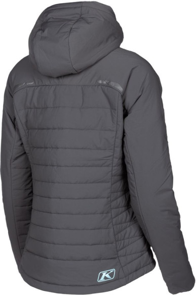Geaca Mid Layer Snowmobil Dama Waverly Asphalt/Crystal Blue