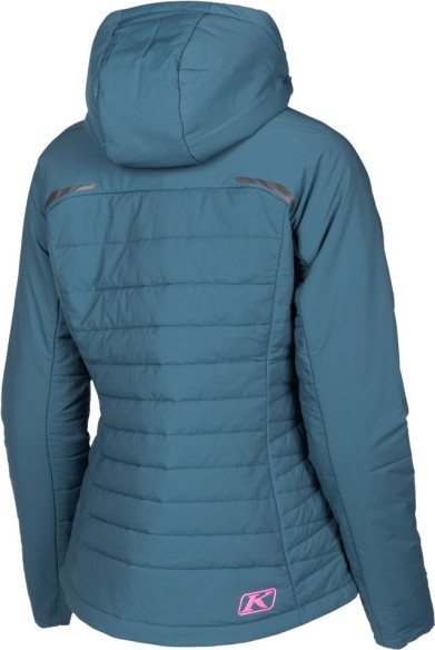 Geaca Mid Layer Snowmobil Dama Waverly Petrol/Knockout Pink