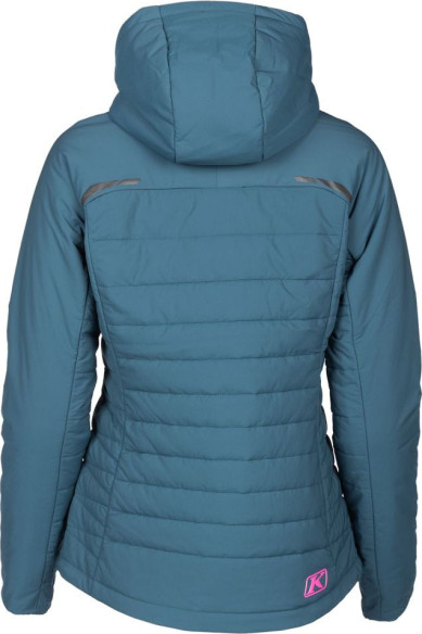 Geaca Mid Layer Snowmobil Dama Waverly Petrol/Knockout Pink