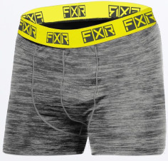 Boxer Snowmobil Brief Atmosphere Grey Heather/Hi-Vis