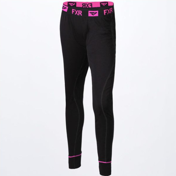 Pantaloni Snowmobil Dama Vapour Merino Black/Electric Pink