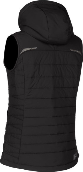 Veste Mid Layer Dama Arise Black/Metallic Silver