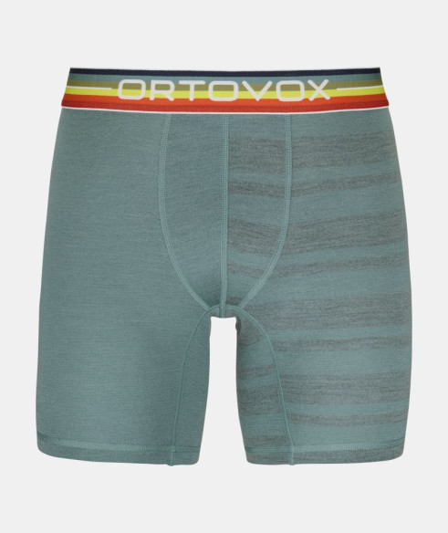 Boxeri 185 Merino Rock N Wool Arctic Grey