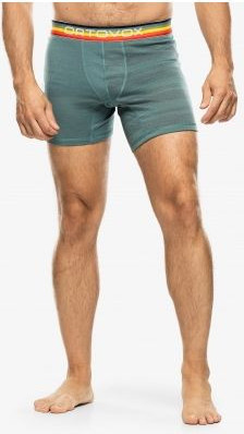 Boxeri 185 Merino Rock N Wool Arctic Grey