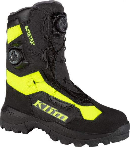 Bocanci Snowmobil Adrenaline Pro GTX BOA Boot Black - Hi-Vis