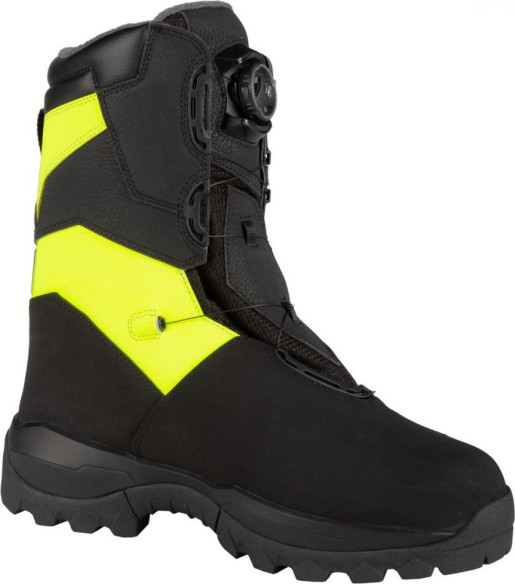 Bocanci Snowmobil Adrenaline Pro GTX BOA Boot Black - Hi-Vis