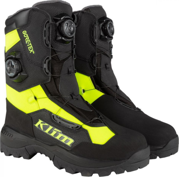 Bocanci Snowmobil Adrenaline Pro GTX BOA Boot Black - Hi-Vis