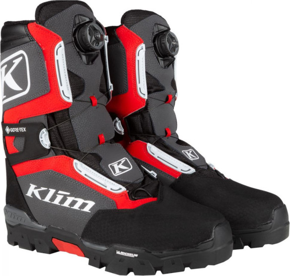 Bocanci Snowmobil Klutch GTX BOA Boot High Risk Red