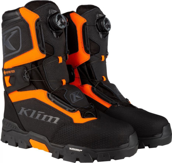 Bocanci Snowmobil Klutch GTX BOA Strike Orange