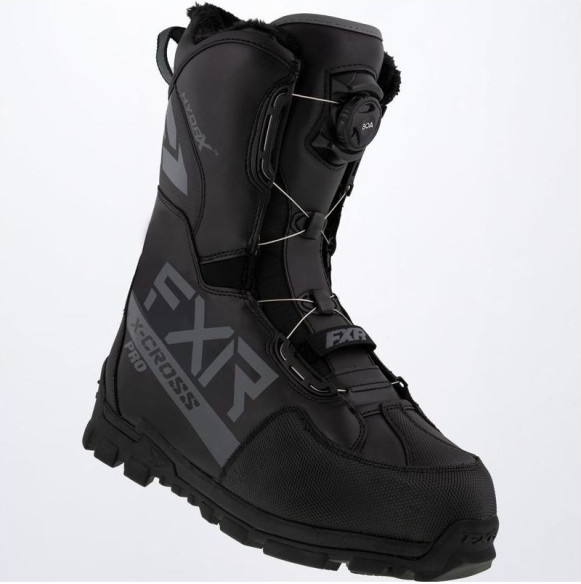 Bocanci Snowmobil X-Cross Pro BOA Black Ops