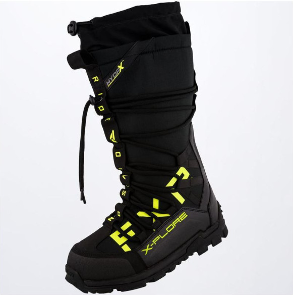 Bocanci Snowmobil X-Plore Black/Hi Vis