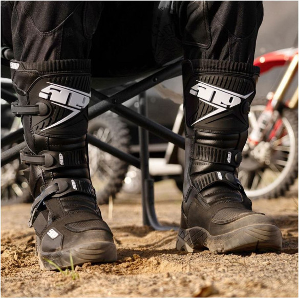 Bocanci Snowmobil Velo Raid Stealth