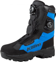 Bocanci Snowmobil Adrenaline Pro GTX BOA Black/Electric Blue Lemonadet