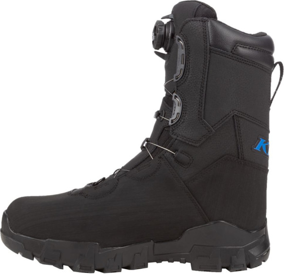 Bocanci Snowmobil Adrenaline Pro S GTX BOA Black/Electric Blue Lemonade 24