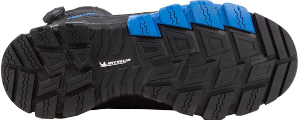 Bocanci Snowmobil Adrenaline Pro S GTX BOA Black/Electric Blue Lemonade 24