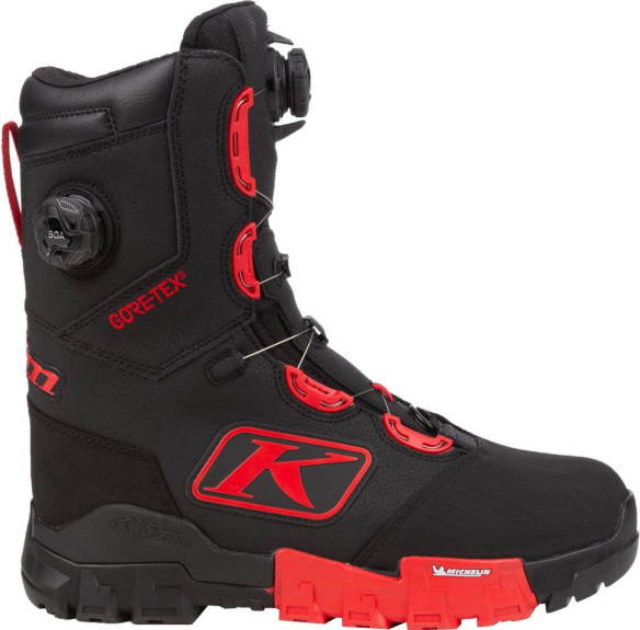Bocanci Snowmobil Adrenaline Pro S GTX BOA Black/Fiery Red 24