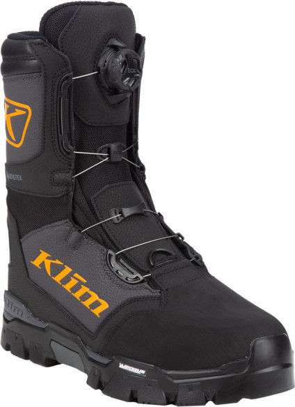 Bocanci Snowmobil Klutch GTX BOA Asphalt/Strike Orange 24