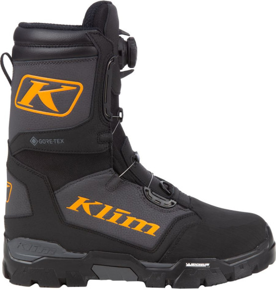 Bocanci Snowmobil Klutch GTX BOA Asphalt/Strike Orange 24