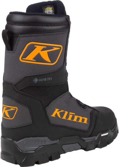 Bocanci Snowmobil Klutch GTX BOA Asphalt/Strike Orange 24