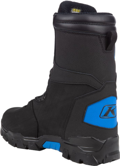 Bocanci Snowmobil Klutch GTX BOA Black/Electric Blue Lemonade 24