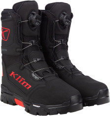 Bocanci Snowmobil Klutch GTX BOA Black/Fiery Red 24