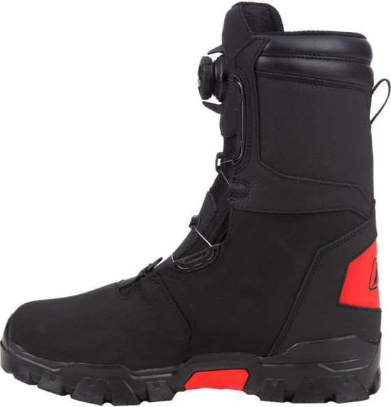 Bocanci Snowmobil Klutch GTX BOA Black/Fiery Red 24