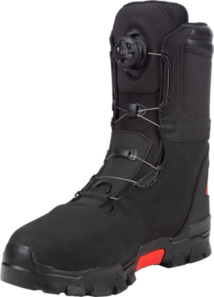 Bocanci Snowmobil Klutch GTX BOA Black/Fiery Red 24