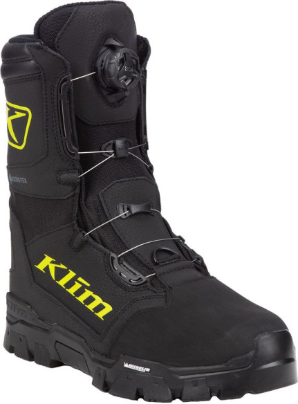 Bocanci Snowmobil Klutch GTX BOA Black/Hi-Vis 24