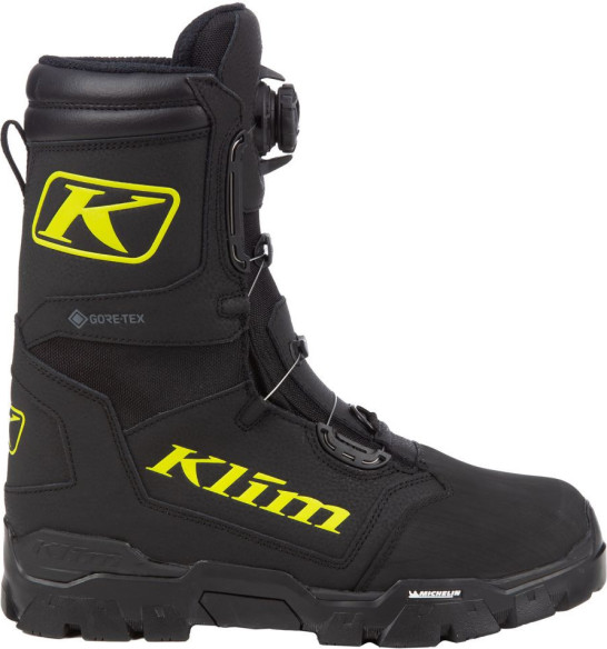 Bocanci Snowmobil Klutch GTX BOA Black/Hi-Vis 24
