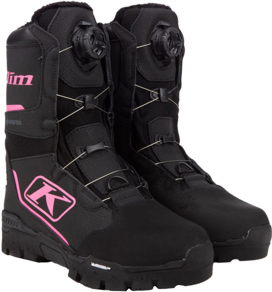 Bocanci Snowmobil Dama Aurora GTX BOA Black/Knockout Pink 24