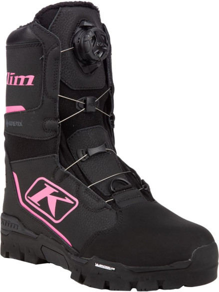 Bocanci Snowmobil Dama Aurora GTX BOA Black/Knockout Pink 24