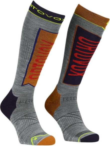 Sosete Merino Free Ride Long Clay Orange