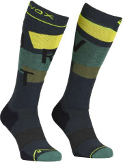 Sosete Merino Free Ride Long Cozy Black Steel