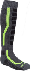 Sosete Snow Aggressor 2.0 Asphalt/Hi-Vis 24