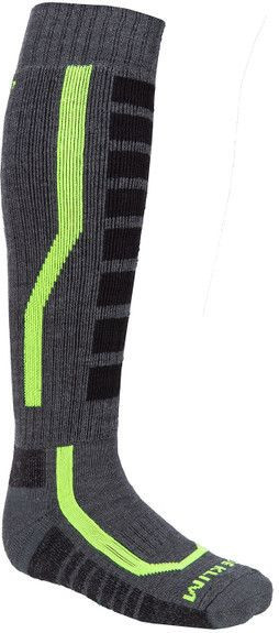 Sosete Snow Aggressor 2.0 Asphalt/Hi-Vis 24