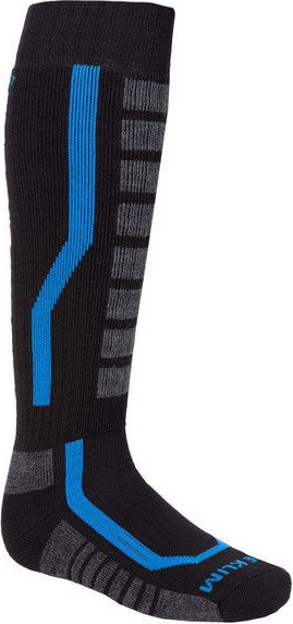 Sosete Snow Aggressor 2.0 Black/Electric Blue Lemonade 24