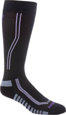 Sosete Snowmobil Solstice 1.0 Black/Lavender