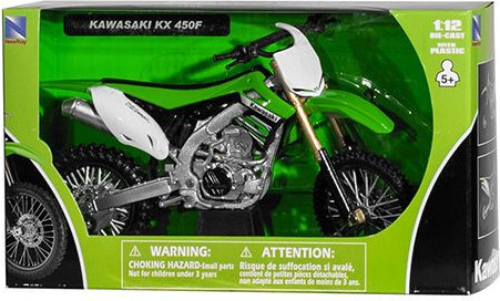 Macheta Motor Cross Kawasaki 1:12