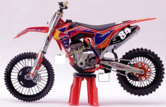Macheta KTM Jeffrey Herlings No 84 1:12