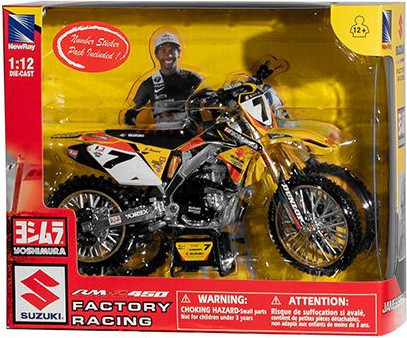 Macheta Motor Suzuki James Stewart 1:12