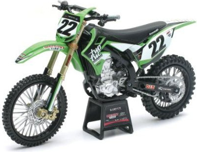 Macheta Motor 1:6 Kawasaki Chad Reed Nr. 22