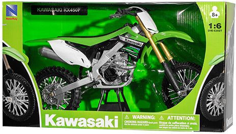 Macheta Motor 1:6 Cross Kawasaki