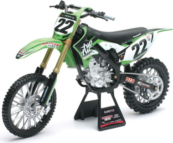 Macheta Kawasaki Chad Reed Nr 22 1:12