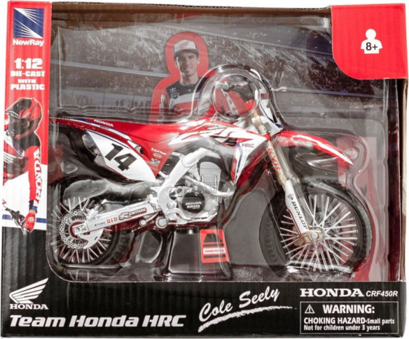 Macheta Motor HRC Honda Factory Cole Seely 14 1:12