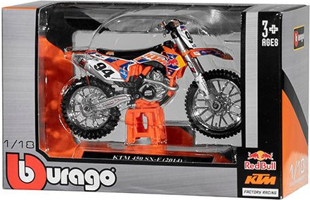 Macheta Motor KTM Cross Ken Roczen Nr.94 1:18